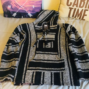 poncho pullover sweater